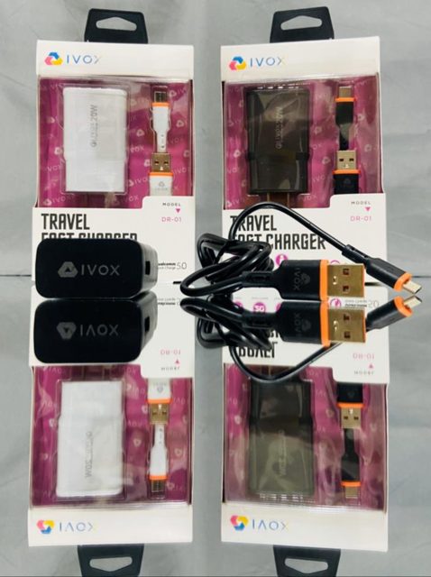 Cargador 20W carga rápida con cable