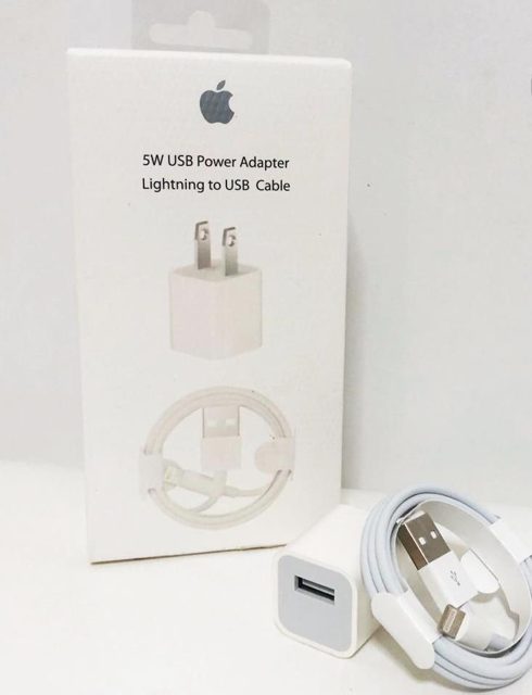 Cargador 5W con cable para iPhone