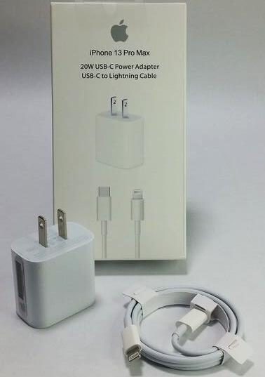 Cargador 20W USB-C para iPhone carga rápida