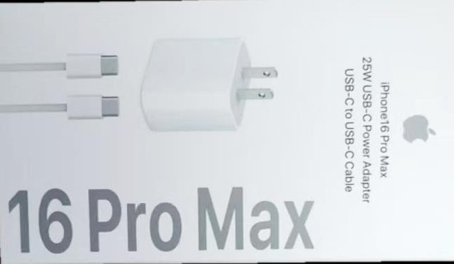 Cargador 25W USB-C para iPhone 16 carga rápida