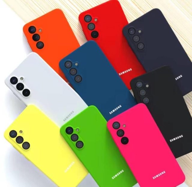 Estuche de silicona para Samsung